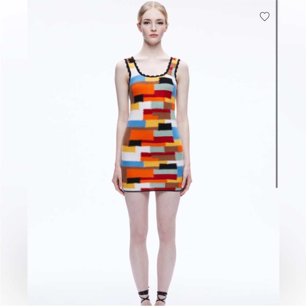 Alice + Olivia Veronique Crochet Dress NWT